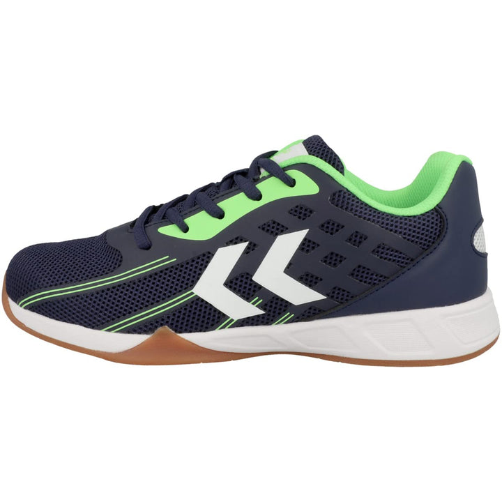 hummel Multisport Shoe Root Elite Handball Erwachsene Grösse 37.5 EU Schmal Blau, 37.5 EU Schmal Bla