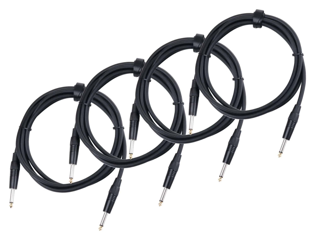 Pronomic Stage BOXJ1-2.5 Boxenkabel Klinke 2,5 m - 4x Set