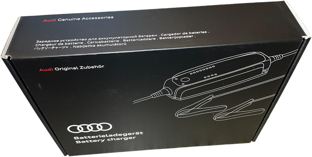 Audi 420093050C Batterieerhaltungsgerät mit Konturenstecker, 220 V-240 V, Gold