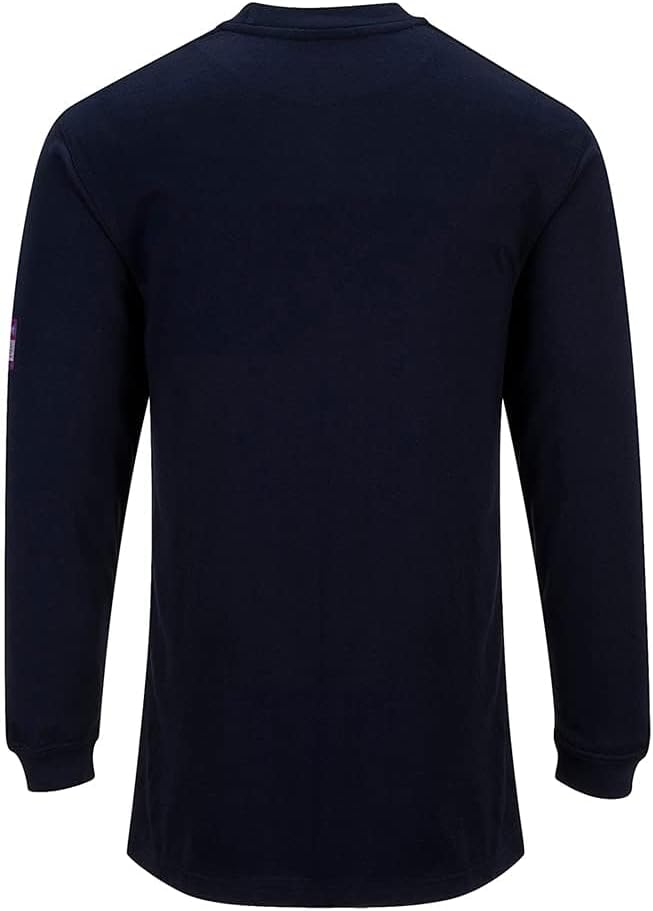 Portwest Flammhemmendes antistatisches Langarm T-Shirt, Grösse: XL, Farbe: Marine, FR11NARXL XL Mari