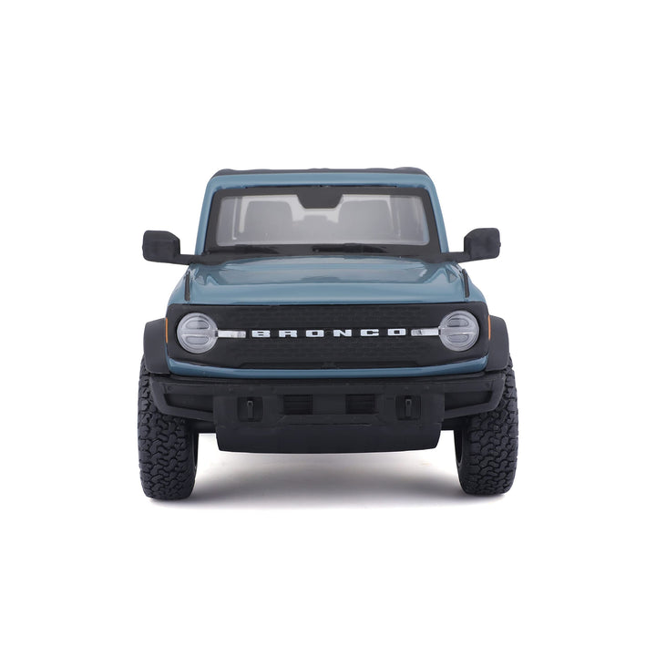 Maisto Ford Bronco Badlands (2020): Modellauto im Massstab 1:24, Türen beweglich, ca. 20 cm, orange