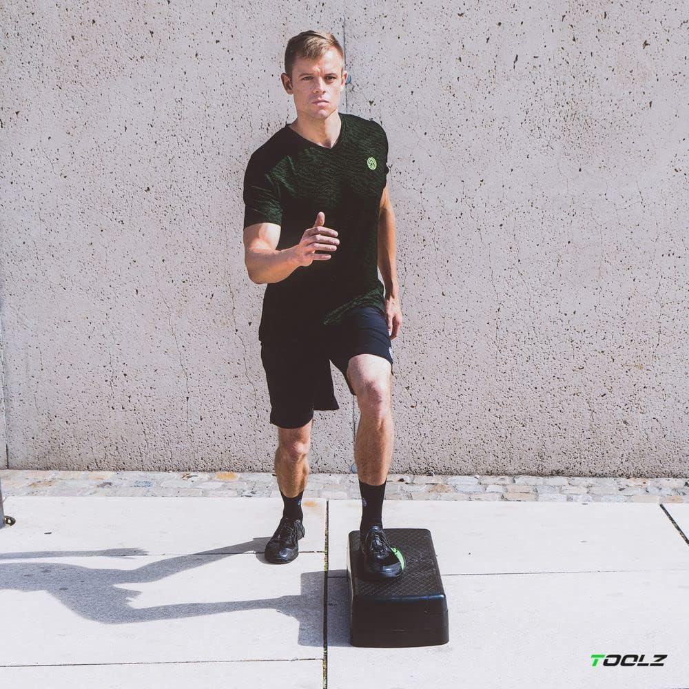TOOLZ Power Stepper – Steppbrett für Zuhause oder das Fitnessstudio – Home-Stepper mit
