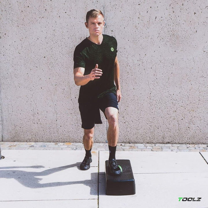 TOOLZ Power Stepper – Steppbrett für Zuhause oder das Fitnessstudio – Home-Stepper mit