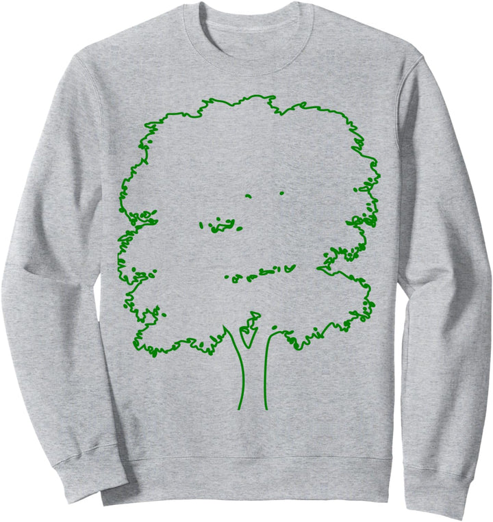 Baumkunst Wandern Sweatshirt