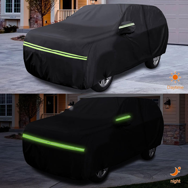 Autoschutzhülle Auto Abdeckung Geeignet für Citroen Berlingo 2018-2023, LWB Autoabdeckung Auto Abdec