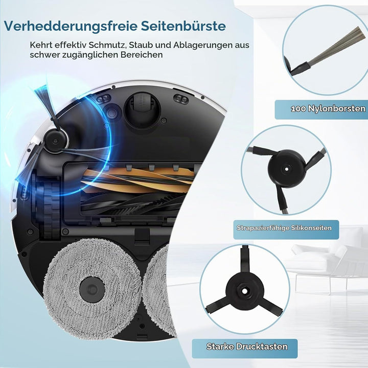 20 Stück Zubehör für Dreame X50 Ultra Complete / L40s Pro Ultra / L50 Pro Ultra / X50 Master Ersatzt