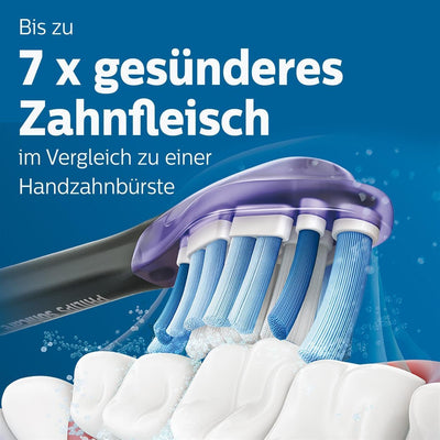 Philips Sonicare Original G3 Premium Gum Care Standard Schallzahnbürstenköpfe - 4er-Pack in Schwarz