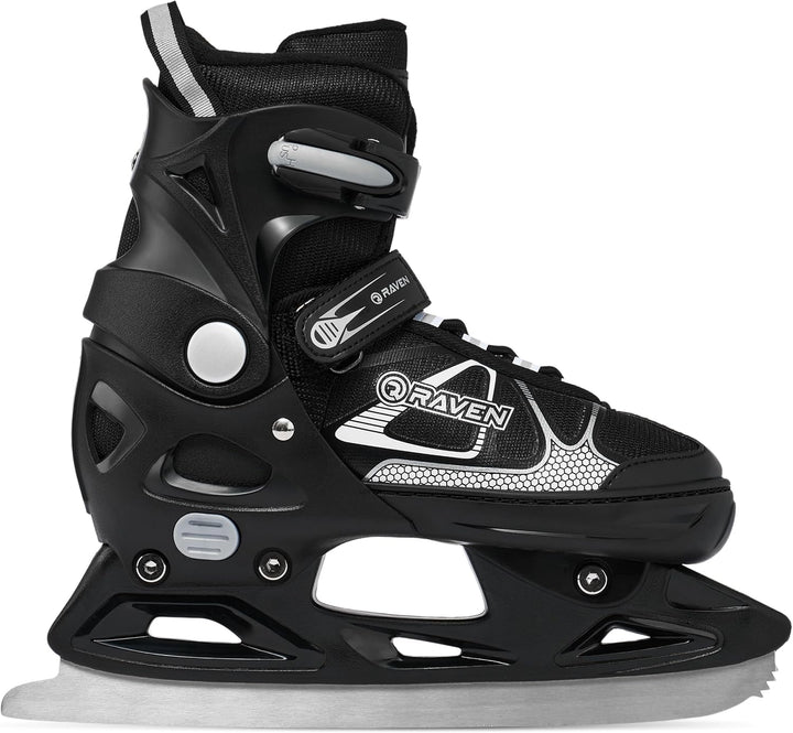 RAVEN 2in1 Schlittschuhe Inline Skates Inliner für Kinder und Erwachsene verstellbar 37-40 (23,5-26c