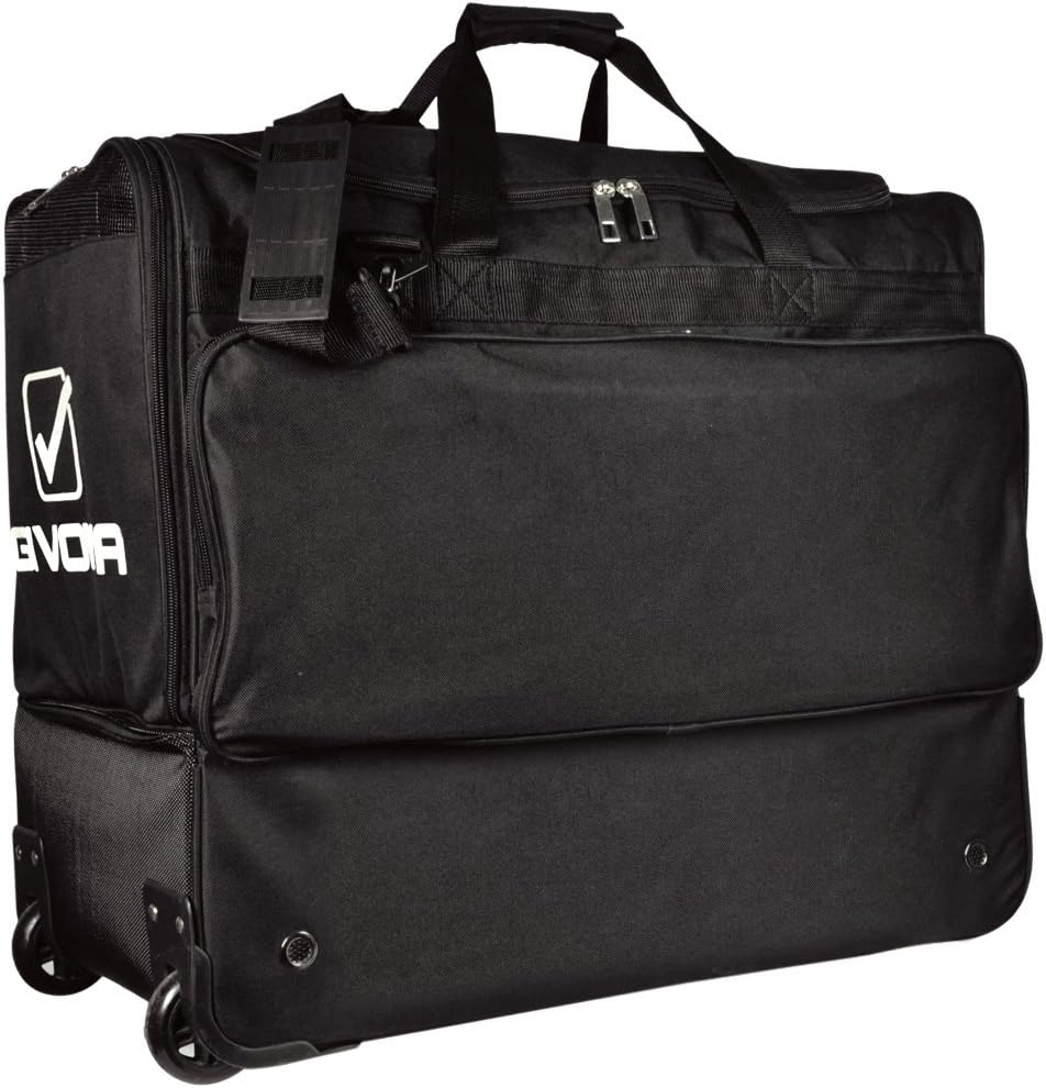 Givova Unisex-Adult Trolley-Sporttasche Freccia Rossa UNICA Schwarz, UNICA Schwarz