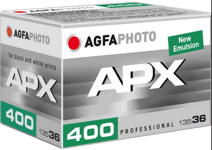 AgfaPhoto APX Test Set je 1x 100/400 ASA Schwarz Weiss Bilderfilm Ohne Entwicklung TEST 2 St., Ohne
