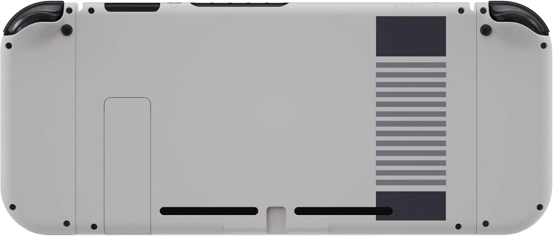 eXtremeRate Hülle Case für Nintendo Switch Joycon/Konsole, Rückgehäuse&Kickstand für Switch Console,
