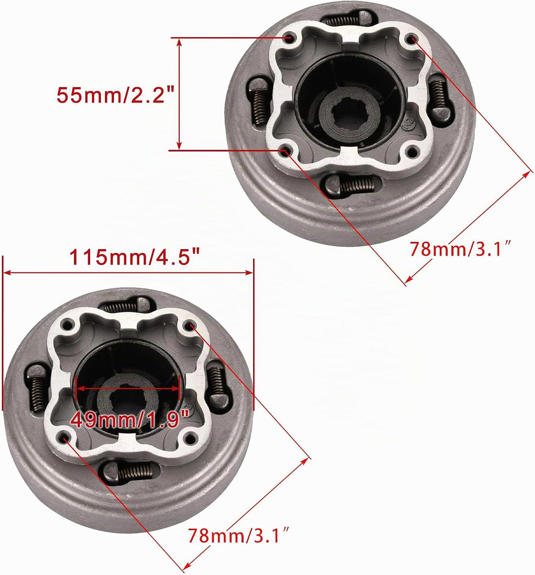WOOSTAR Schwerlast Manueller Kupplungssatz Ersatz für 50ccm 70ccm 90ccm 110ccm 125ccm Dirtbike Pitbi