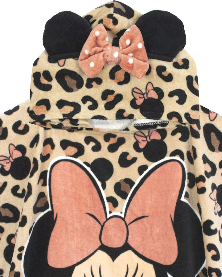 Disney Handtuchponcho Minnie Mouse Girl | Kinder Kapuze Robe Geschenk