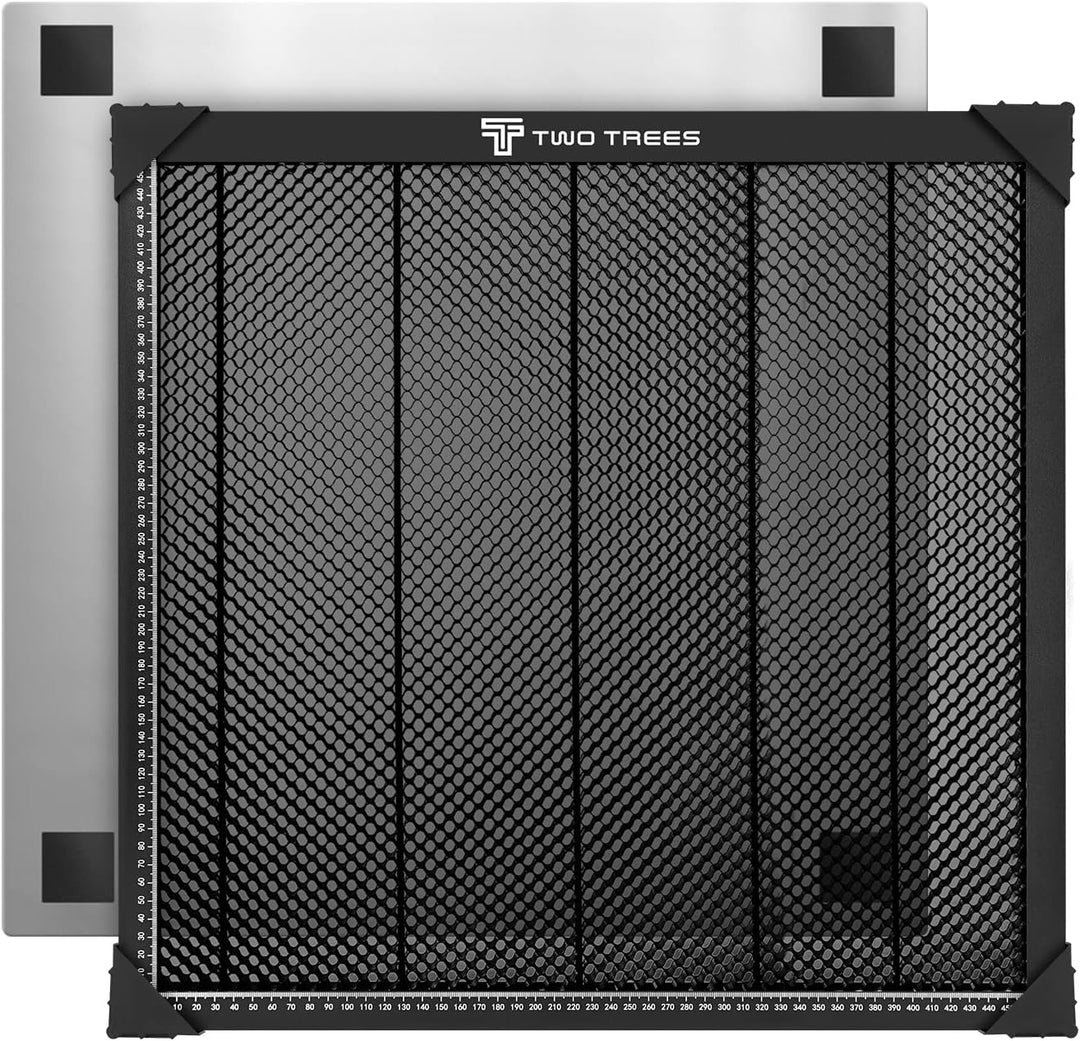 Twotrees Wabentisch 500x500mm Laser Waben Arbeitstisch für Lasergravierer Honeycomb Wabenplatte mit