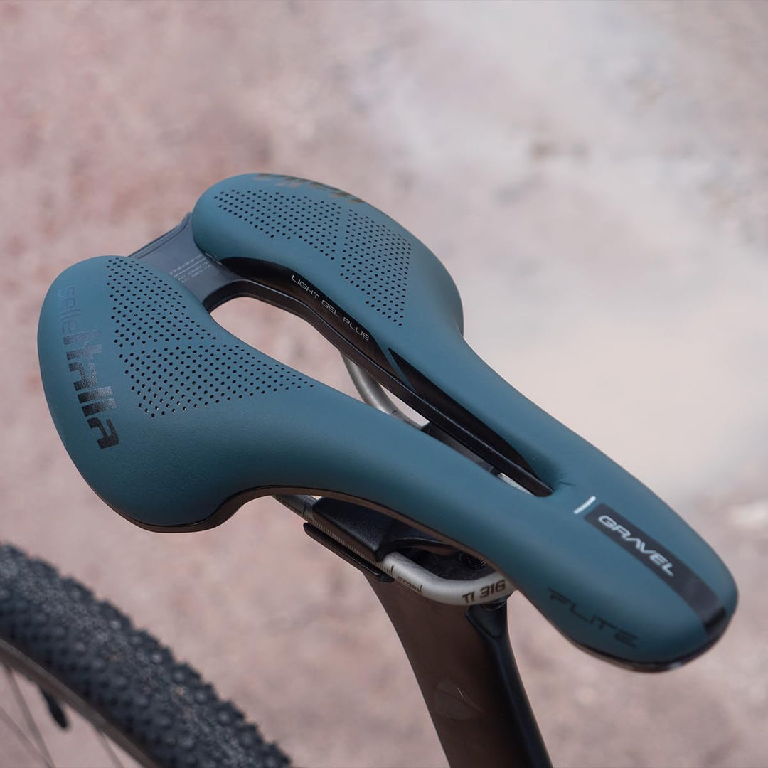 FLITE Boost Gravel TI 316 Superflow Sattel blau - S3