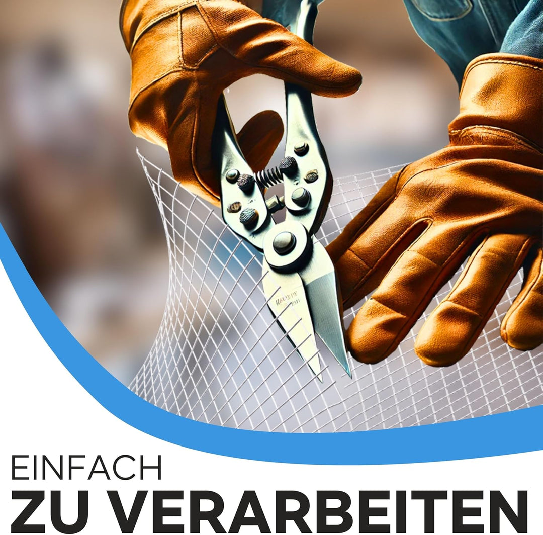 KrapTrap Volierendraht Drahtgitter I 19x19mm I 1m x 12m x 1,45mm I verzinkt I Drahtgitter als Vogeld