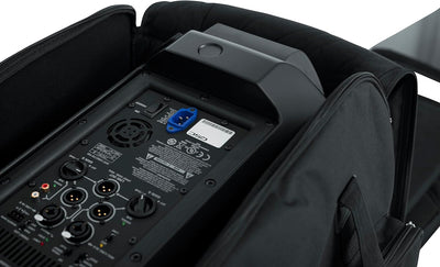 GATOR-Koffer Verstärkte Nylontasche mit Rollen für 12"-Lautsprecher 12 "mit Rädern Verstärktes Nylon
