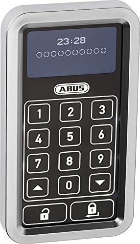 ABUS Funk-Tastatur HomeTec Pro CFT3000S silber 10126 Silber Tastatur, Silber Tastatur