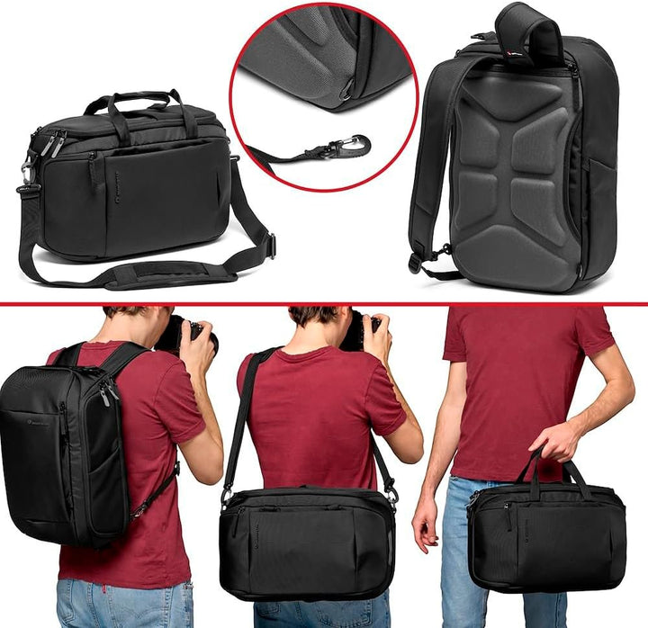 Manfrotto Advanced Fast III Professioneller Kamerarucksack für Spiegellose Kameras mit Objektiven un