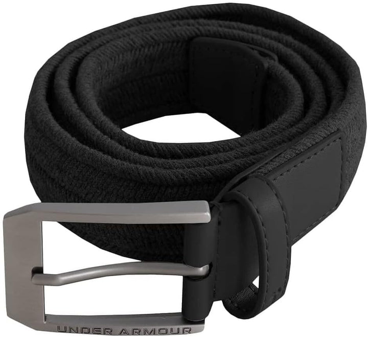 Under Armour Herren Braided Golf Belt Gürtel 36 Schwarz, 36 Schwarz