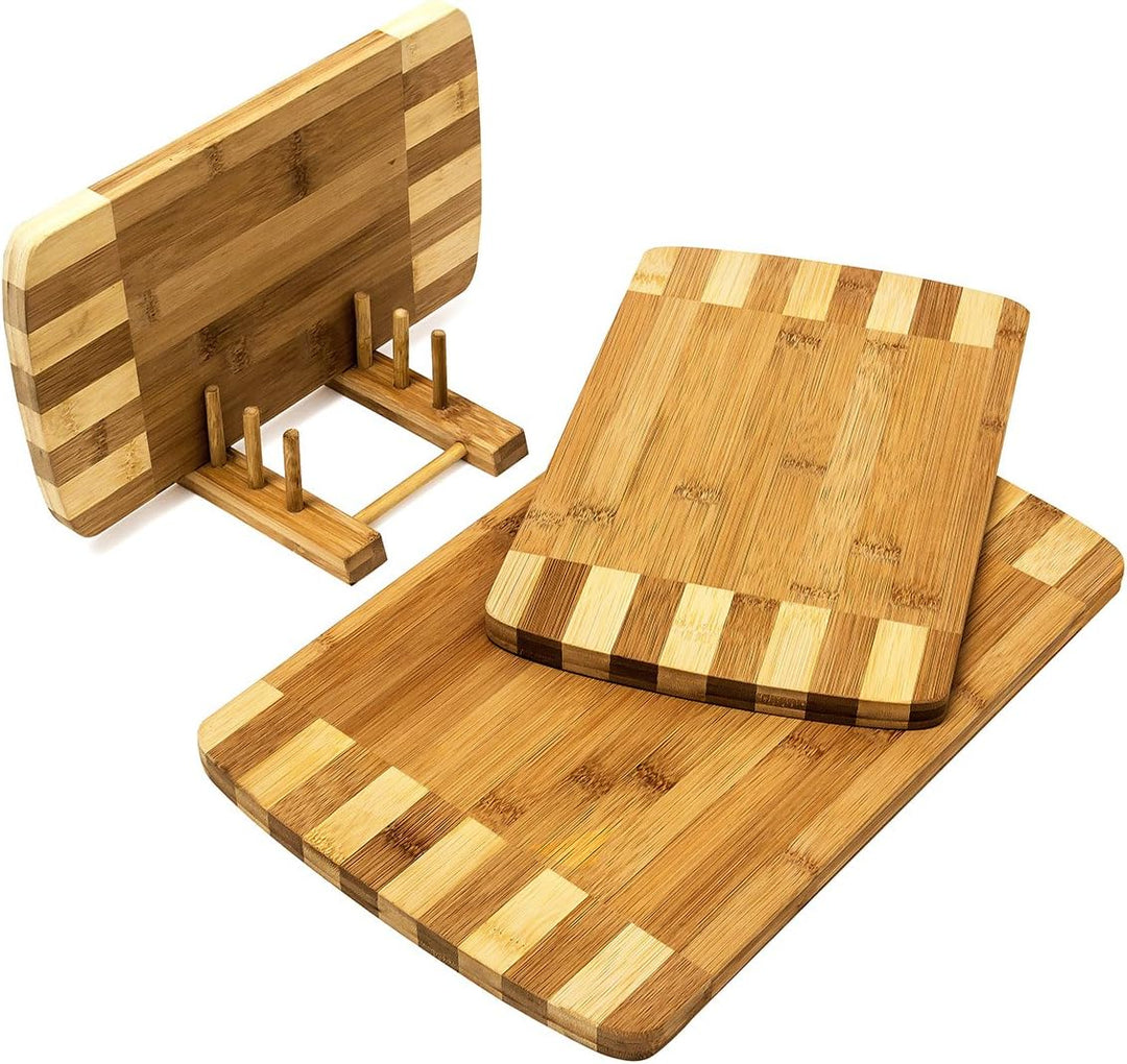 Relaxdays Brotkasten Bambus HBT: 16,5 x 40 x 27,5 cm Rollbrotkasten für aromadichte Brot, natur & Sc