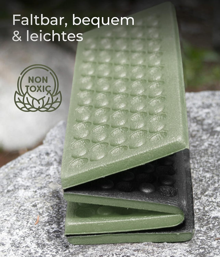 AceCamp Tragbare ultraleichte Mini-Klappmatte, wasserdicht, Schaumstoff-Sitzpolster für Outdoor-Akti