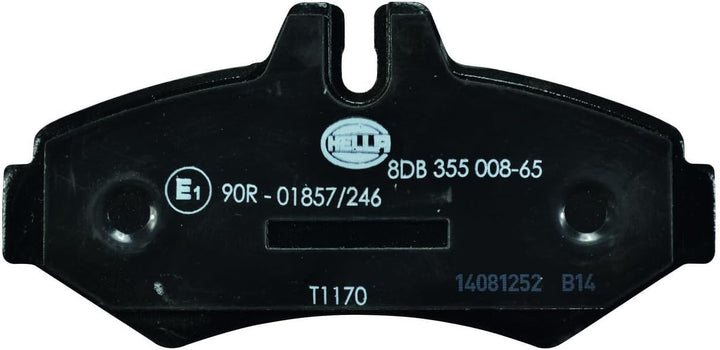 HELLA PAGID 8DB 355 008-651 Bremsbelagsatz - T1170 - Dicke/Stärke: 18.9mm - Bremssystem: Bosch - für