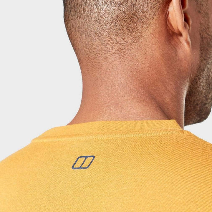 Berghaus Herren Mountain Contour T-Shirt XS Desert Shadow/Dark Blue, XS Desert Shadow/Dark Blue