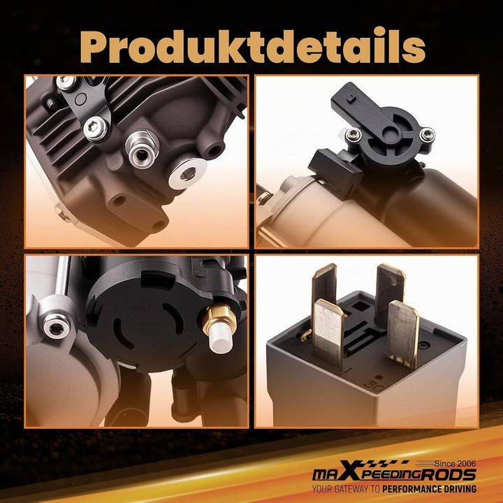 maXpeedingrods Kompressor Luftfederung für ML-Klasse W164 05-11 für GL-Klasse X164 06-12 A1643200504