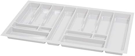 ALUSFERA Besteckkasten für Schubladen 90cm - Besteckeinsatz - Praktisch Schubladen Ordnungssystem -