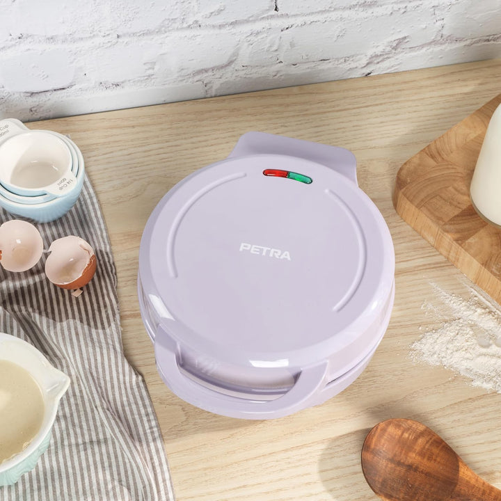 Giles & Posner Mini-Doughnut-Maker – Antihaft-Kochplatten für 7 Donuts, einfach zu reinigende Donutm