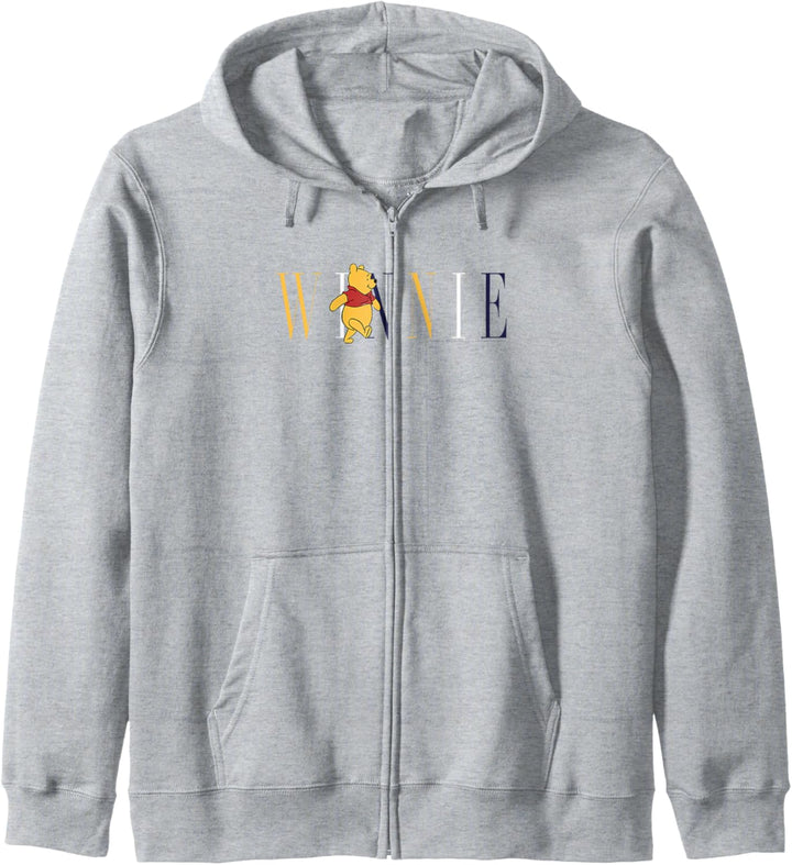 Disney Winnie The Pooh Walking Along The Letters Kapuzenjacke