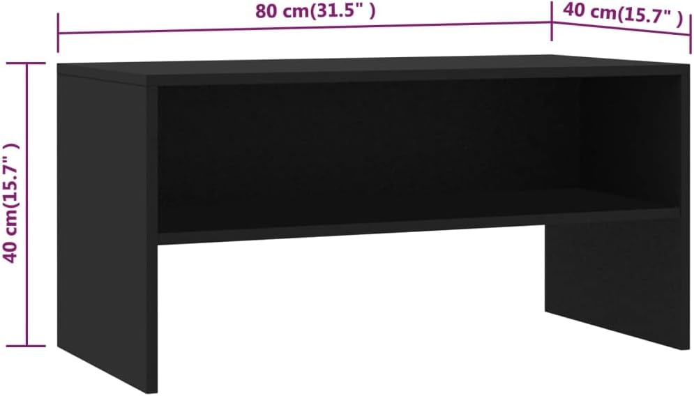 vidaXL TV Schrank Lowboard Couchtisch Fernsehschrank Fernsehtisch Sofatisch TV Tisch Möbel Board Sid