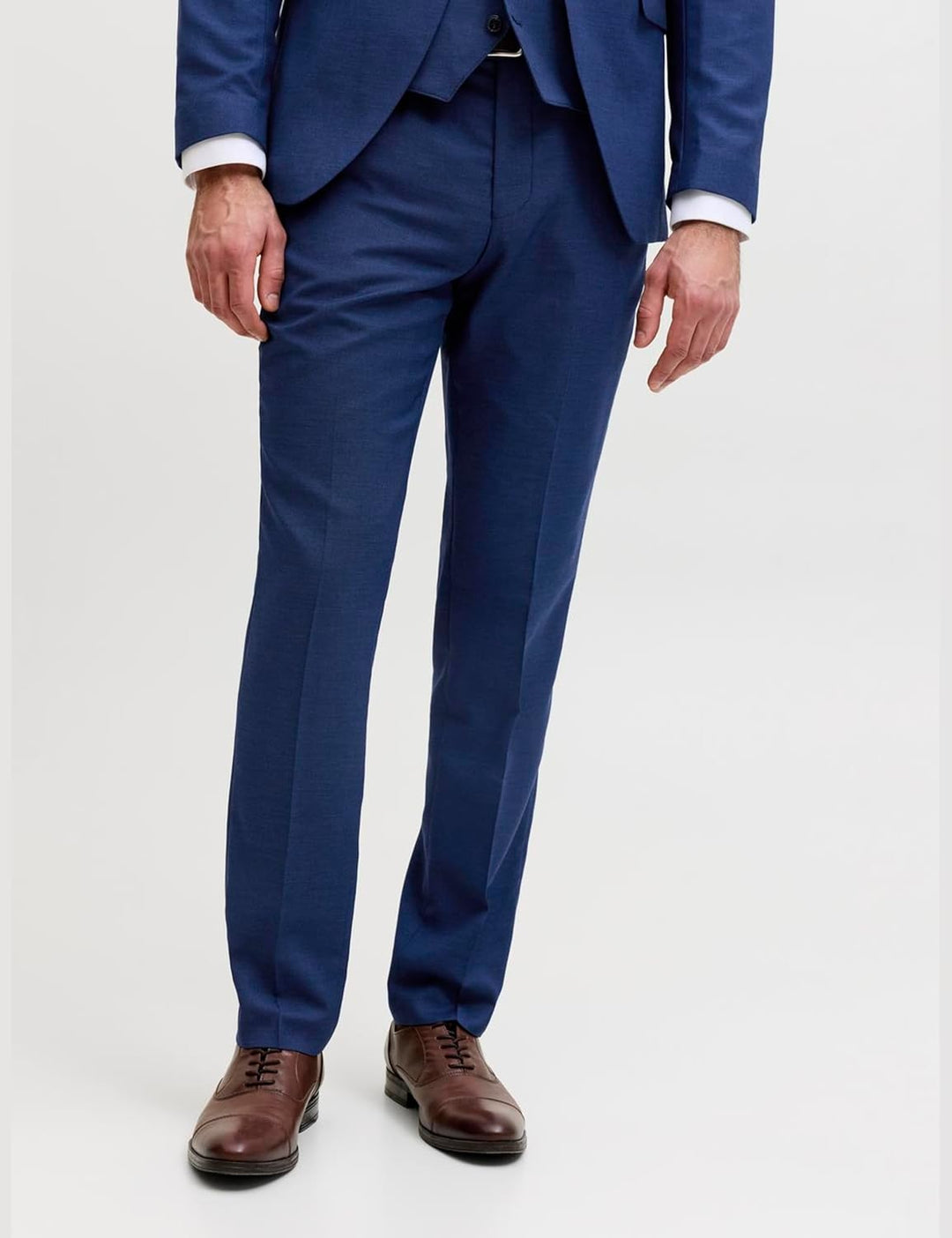 JACK & JONES Male Anzughose JPRSOLARIS Slim Fit Anzughose 42 Blau (Medieval Blue Medieval Blue), 42