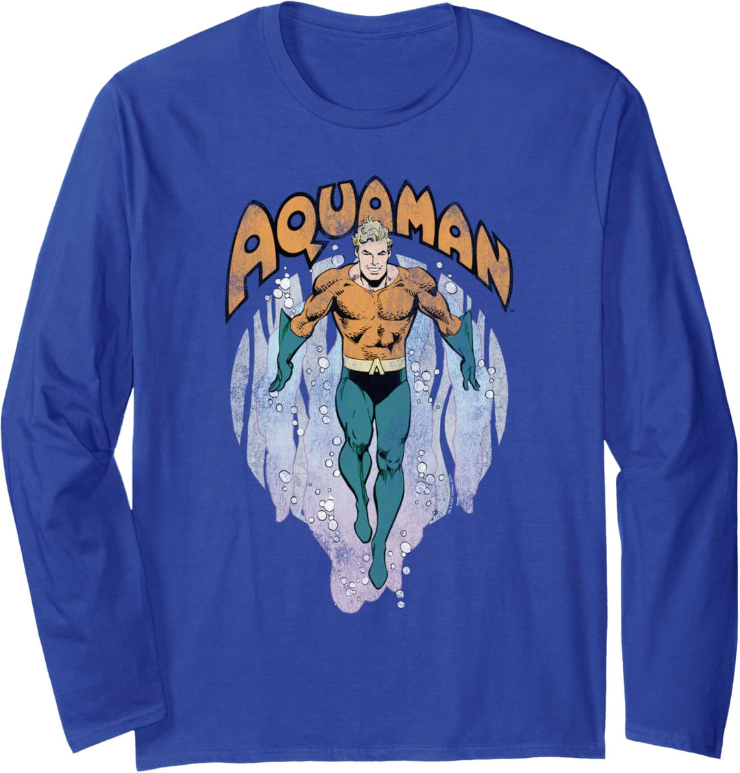 Aquaman From the Depths Langarmshirt