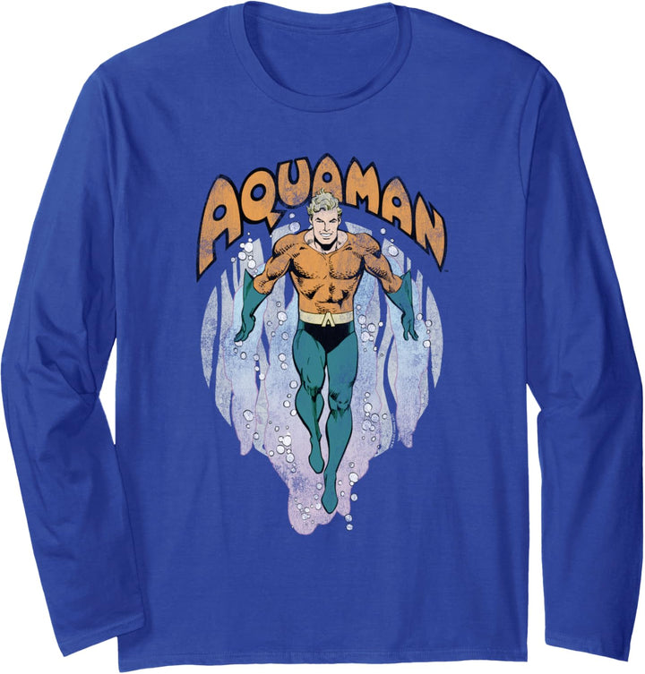 Aquaman From the Depths Langarmshirt