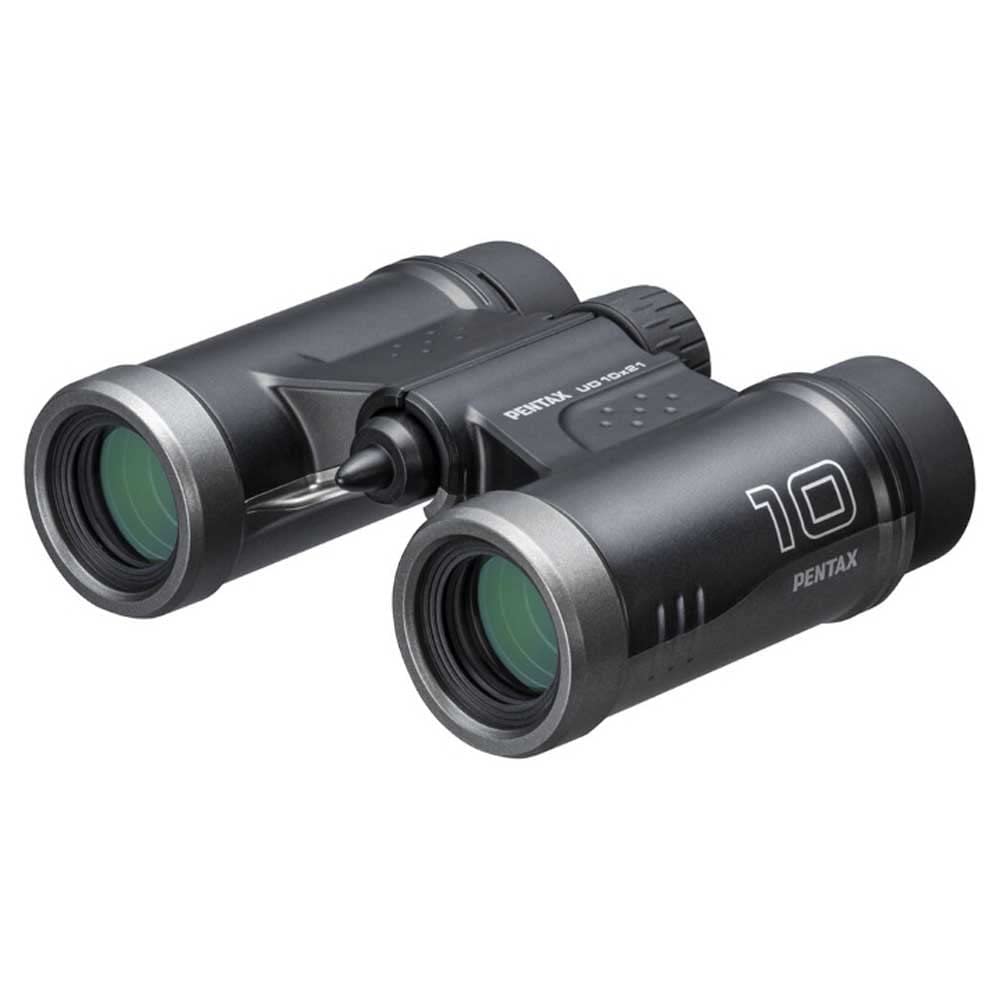 PENTAX Fernglas UD 10x21 - Schwarz. 10-fache Vergrösserung mit Dachprisma. Helle und klare Sicht, ge