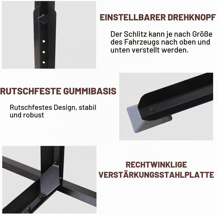 Fahrradständer Boden Vertikaler Fahrradständer, Aufrechter Bodenständer für die Aufbewahrung von Fah