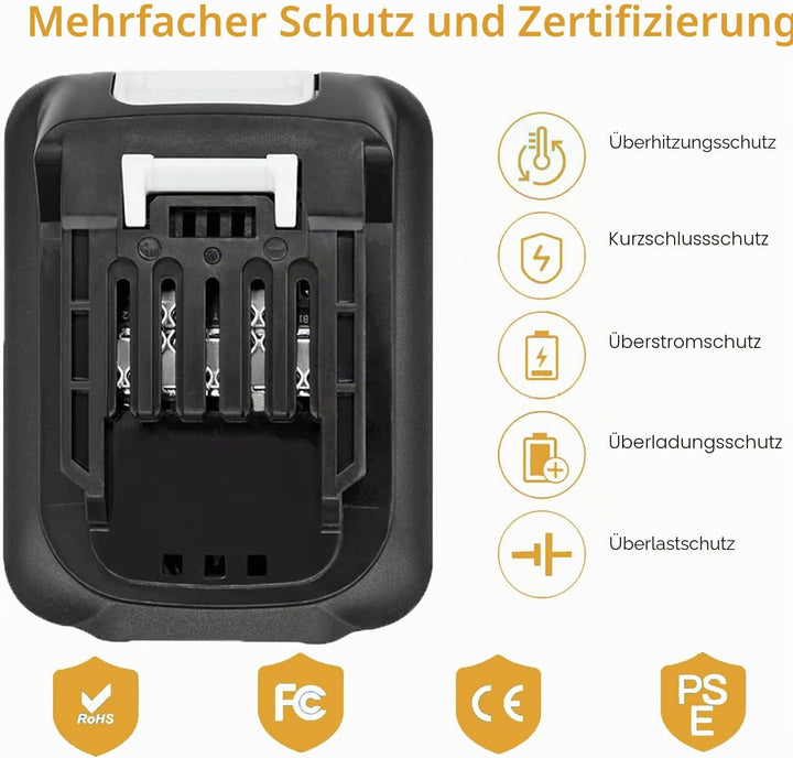 Ersetzen akku für makita 10.8V 12V BL1021B BL1041B 97339-1 197296-9 mit DC10WD Ladegerät für makita