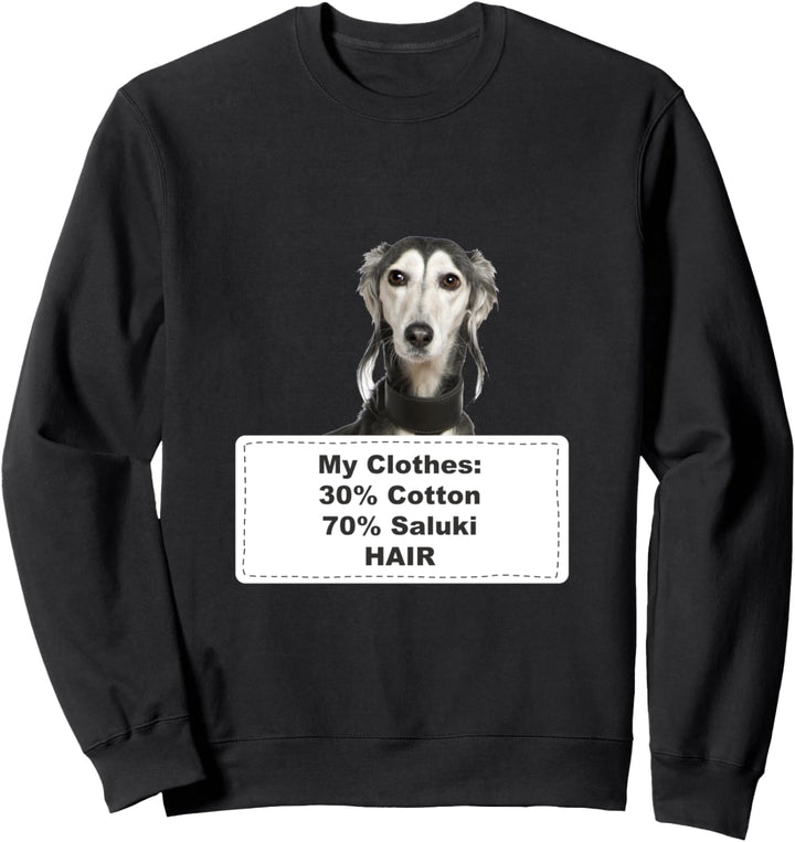 Funny Shedding Dog Saluki Sweatshirt
