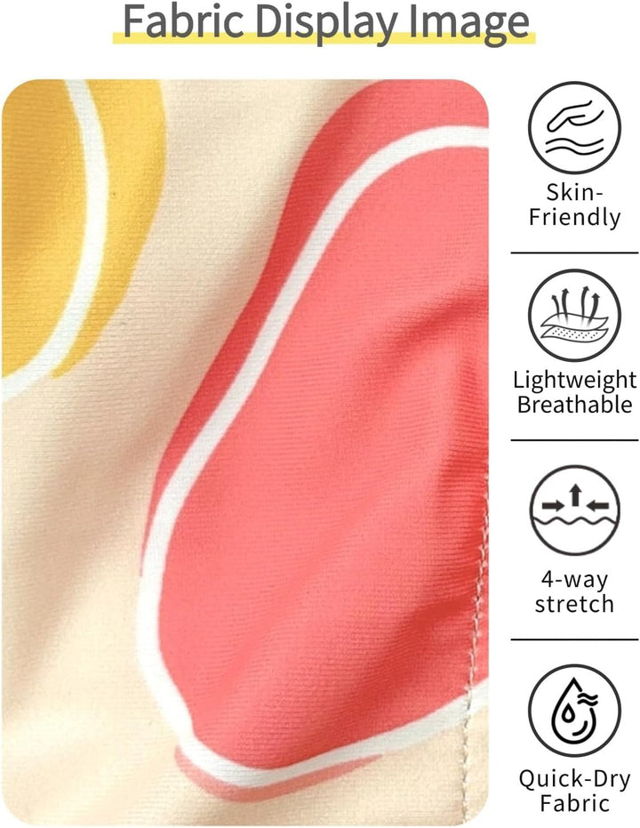 weVSwe Baby Mädchen Langarm Badeanzug UV-Schutz UPF 50+ Einteiler mit Kleinkind Sonnenhut Flap Cap 0