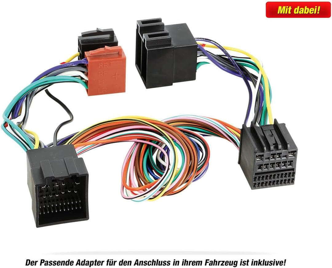 ESX QS-TWO-ISO 2-Kanal Auto/KFZ Plug & Play Upgrade Verstärker/Endstufe kompatibel mit FORD - IIII -