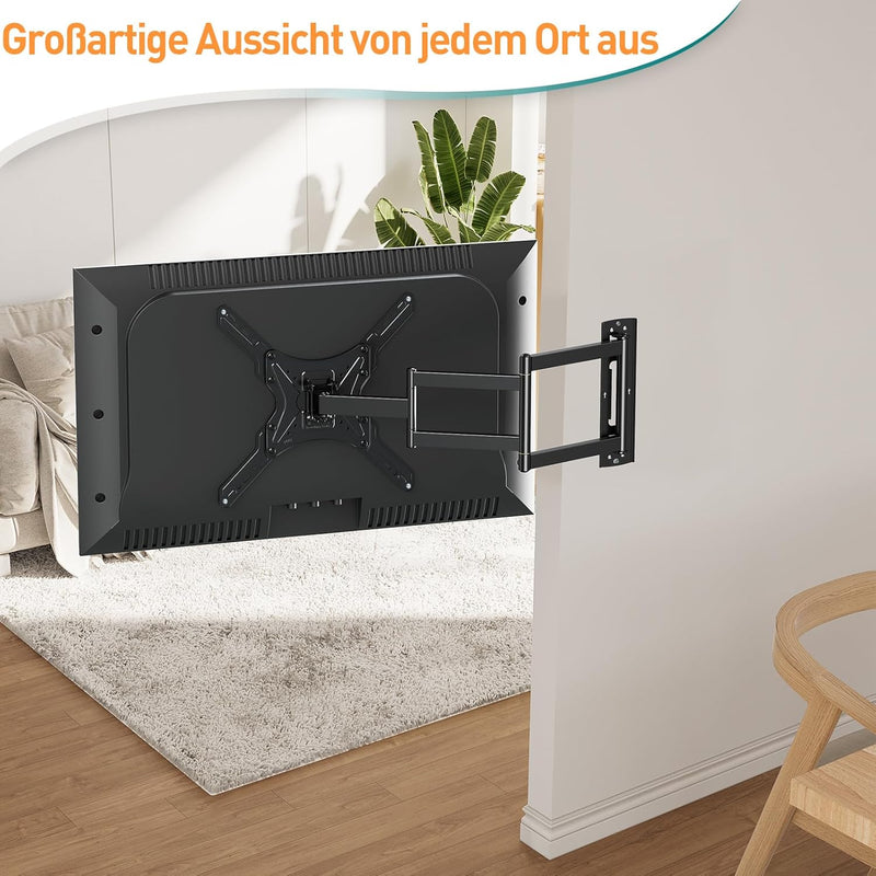 ELIVED Lang Arm TV Wandhalterung für die meisten 26-60 Zoll Fernseher, Eck TV Halterung Ausziehbar 7