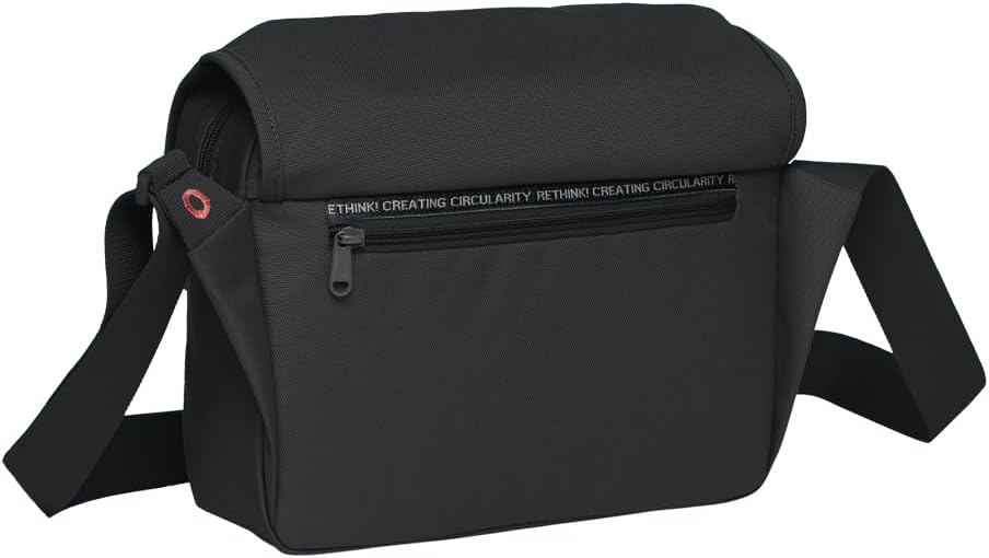 VAUDE Damen Herren Umhängetasche Coreway Messenger 6 One Size Mittelgrosse Schwarz, Mittelgrosse Sch