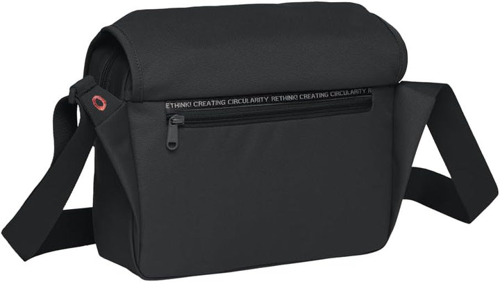 VAUDE Damen Herren Umhängetasche Coreway Messenger 6 One Size Mittelgrosse Schwarz, Mittelgrosse Sch