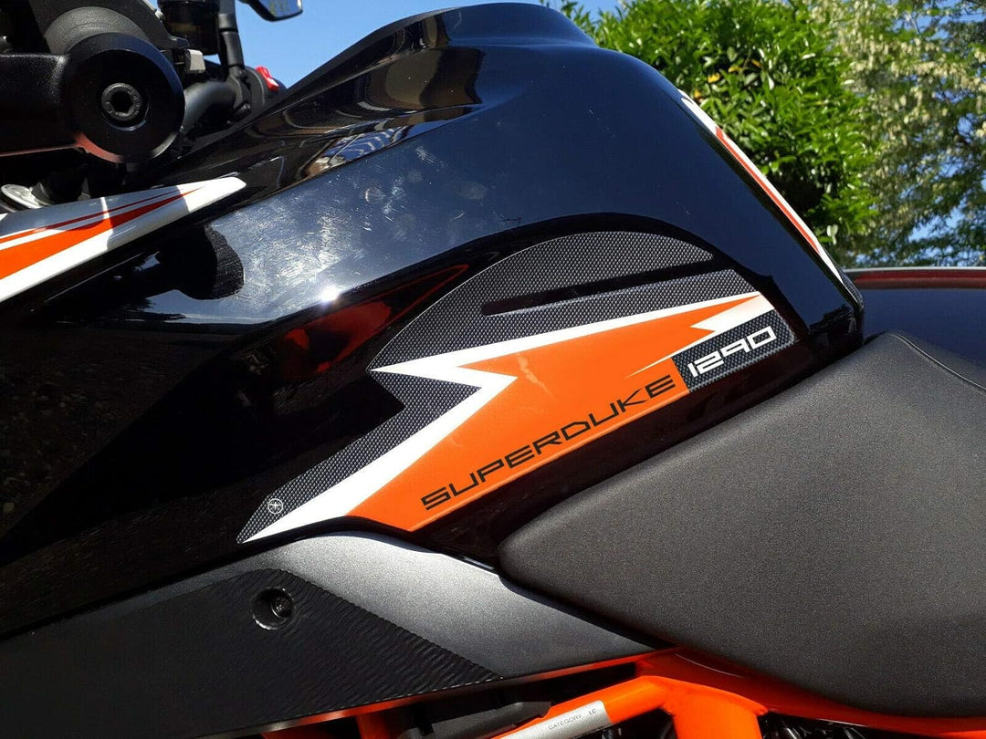 labelbike - Tank- und SEITENSÄTZE 3D-Aufkleber Motorrad kompatibel mit KTM 1290 SUPER Duke GT