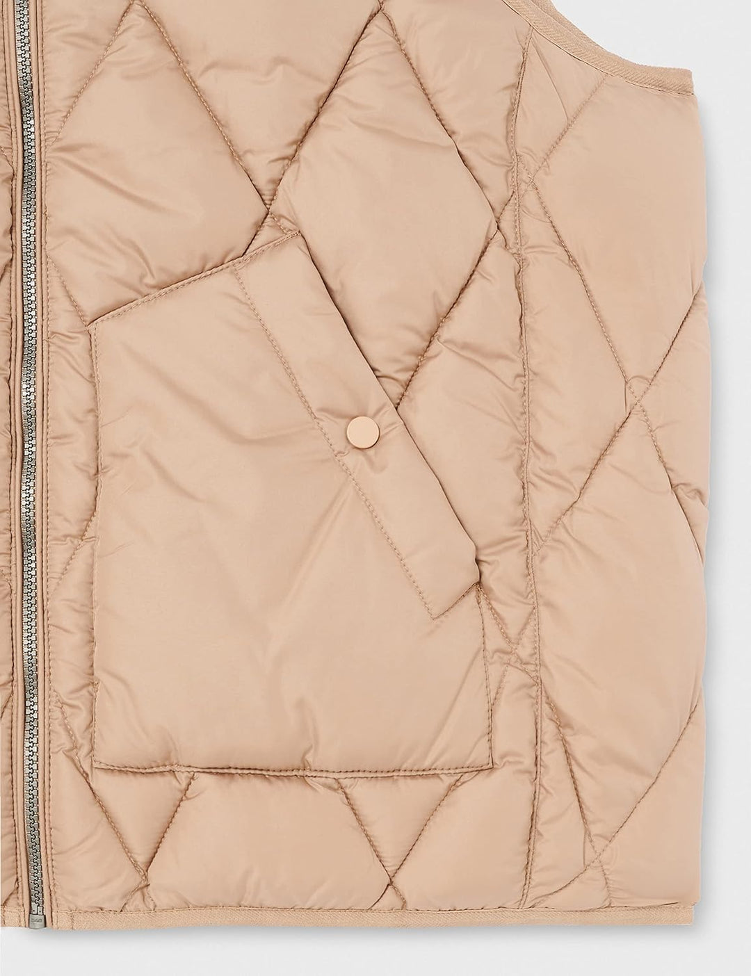 s.Oliver Steppweste mit abnehmbarer Kapuze 3XL beige, 3XL beige