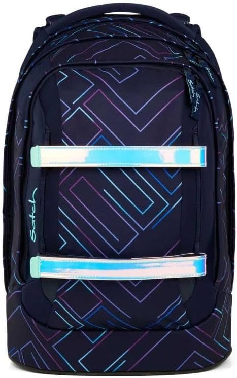 Satch Pack Pencil Slider Edition Schulrucksack Set 3tlg. inkl. Sporttasche (Purple Laser), Purple La