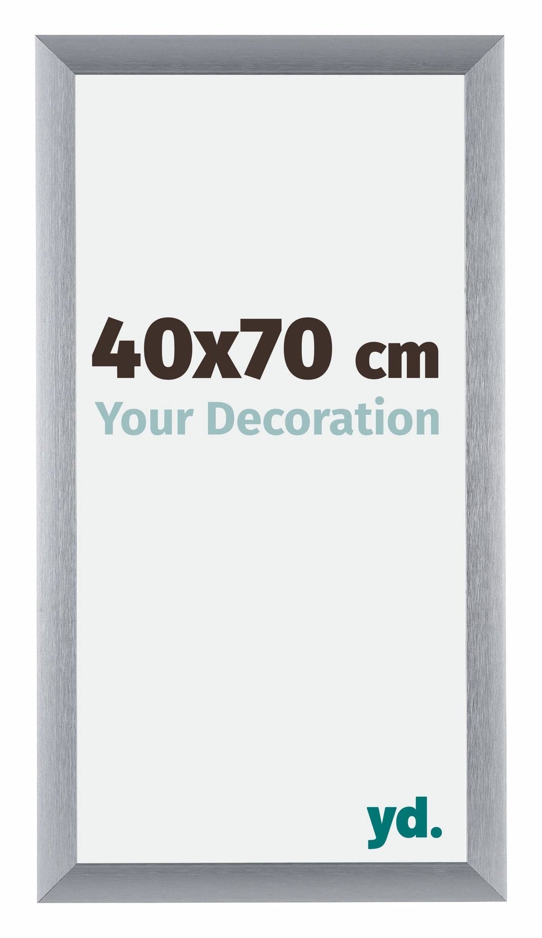 yd. Your Decoration - Bilderrahmen 40x70 cm - Bilderrahmen aus Aluminium mit Acrylglas - Antireflex