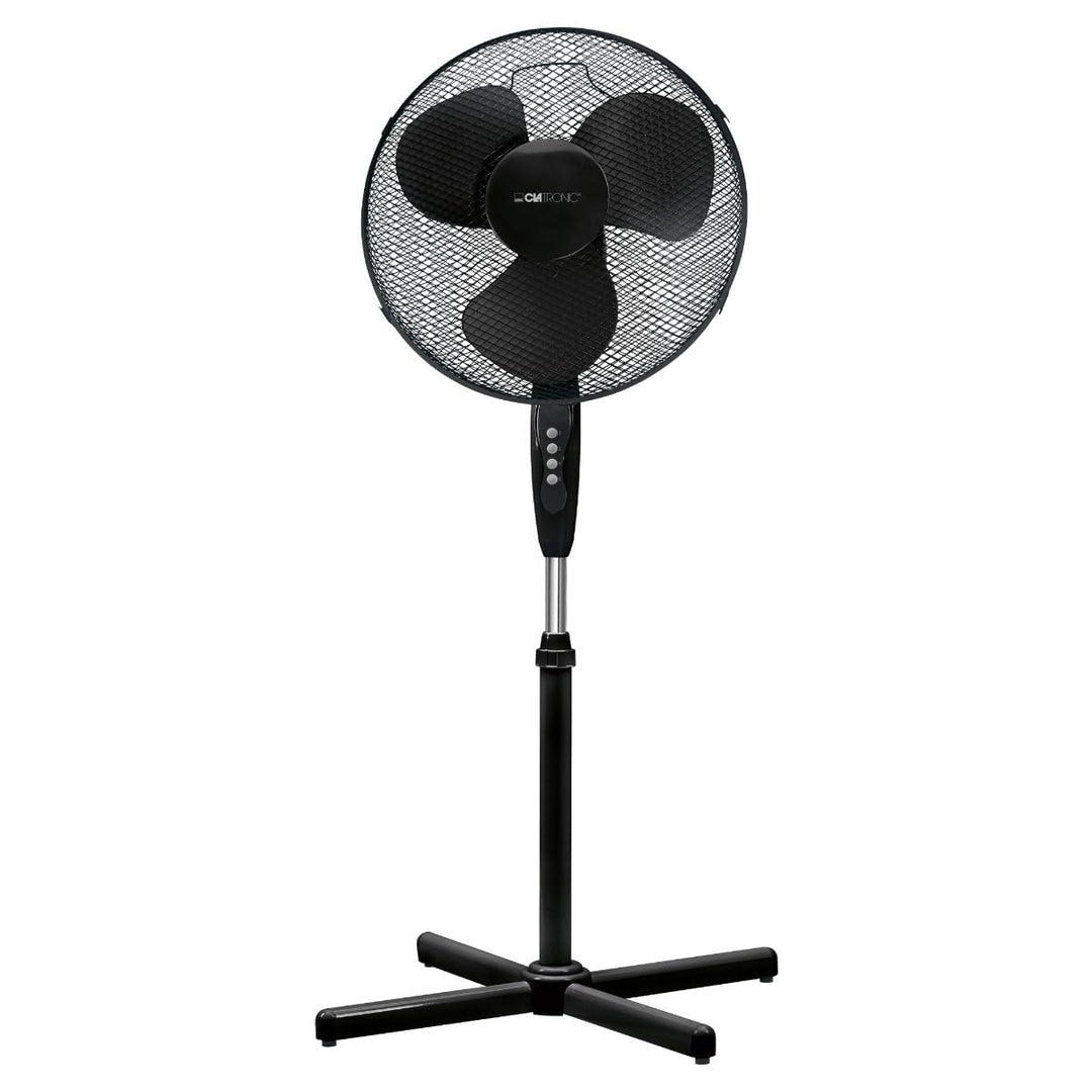 Clatronic Standventilator Ventilator Fan VL 3603 S; sehr leise; Durchmesser 40 cm; Oszillierend/Rota